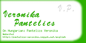veronika pantelics business card